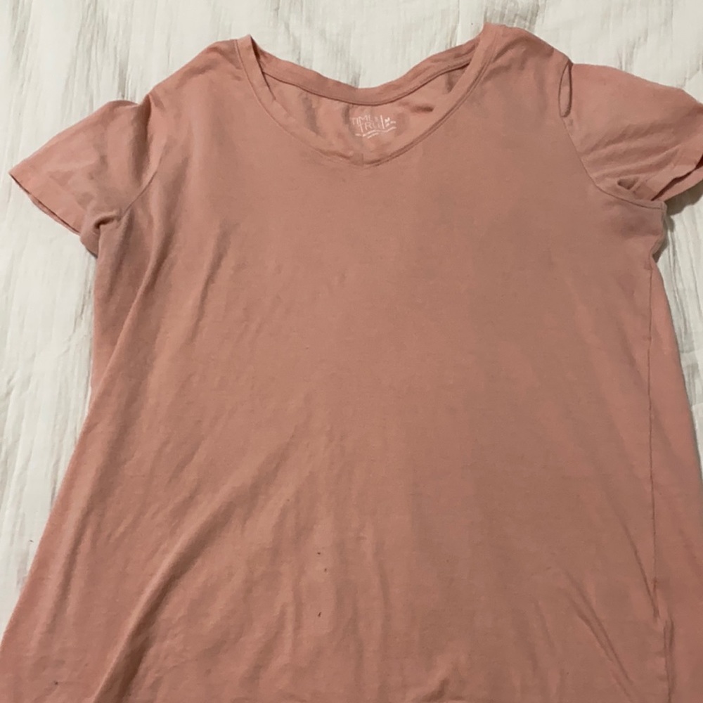 Time and Tru pink t shirt size M